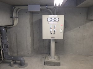 【青森県八戸市】馬淵川浄化センター余剰汚泥貯留槽攪拌機外更新電気設備工事が竣工しました。