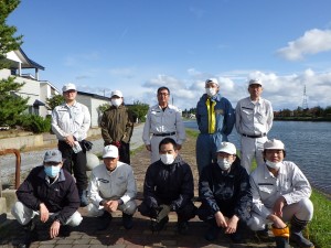 ≪東通出張所≫第２回青森県ふるさとの水辺サポータ活動を実施いたしました。