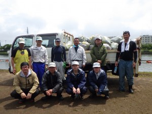 ≪東通出張所≫第3回青森県ふるさとの水辺サポータ活動を実施いたしました。